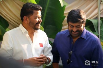 Ram Charan and Shankar Movie Launch Photos